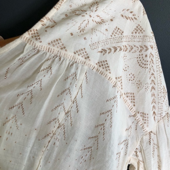 Sheer Free People Sinched Top - Picture 8 of 8